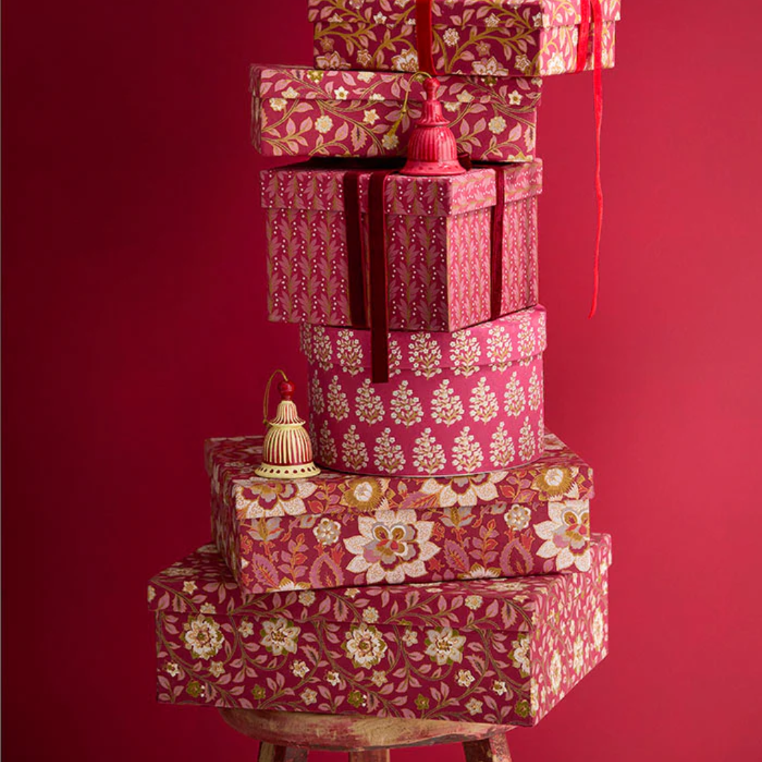 Papier Mache Bells 2pcs